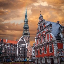 Předvánoční Riga